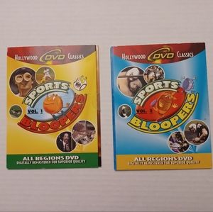 4/$30 Two Sports Bloopers DVDs - Hollywood Classics